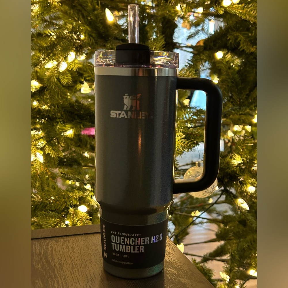 New in box - Stanley Quencher H2.0 30 oz tumbler. Midnight Glitz Limited Edition